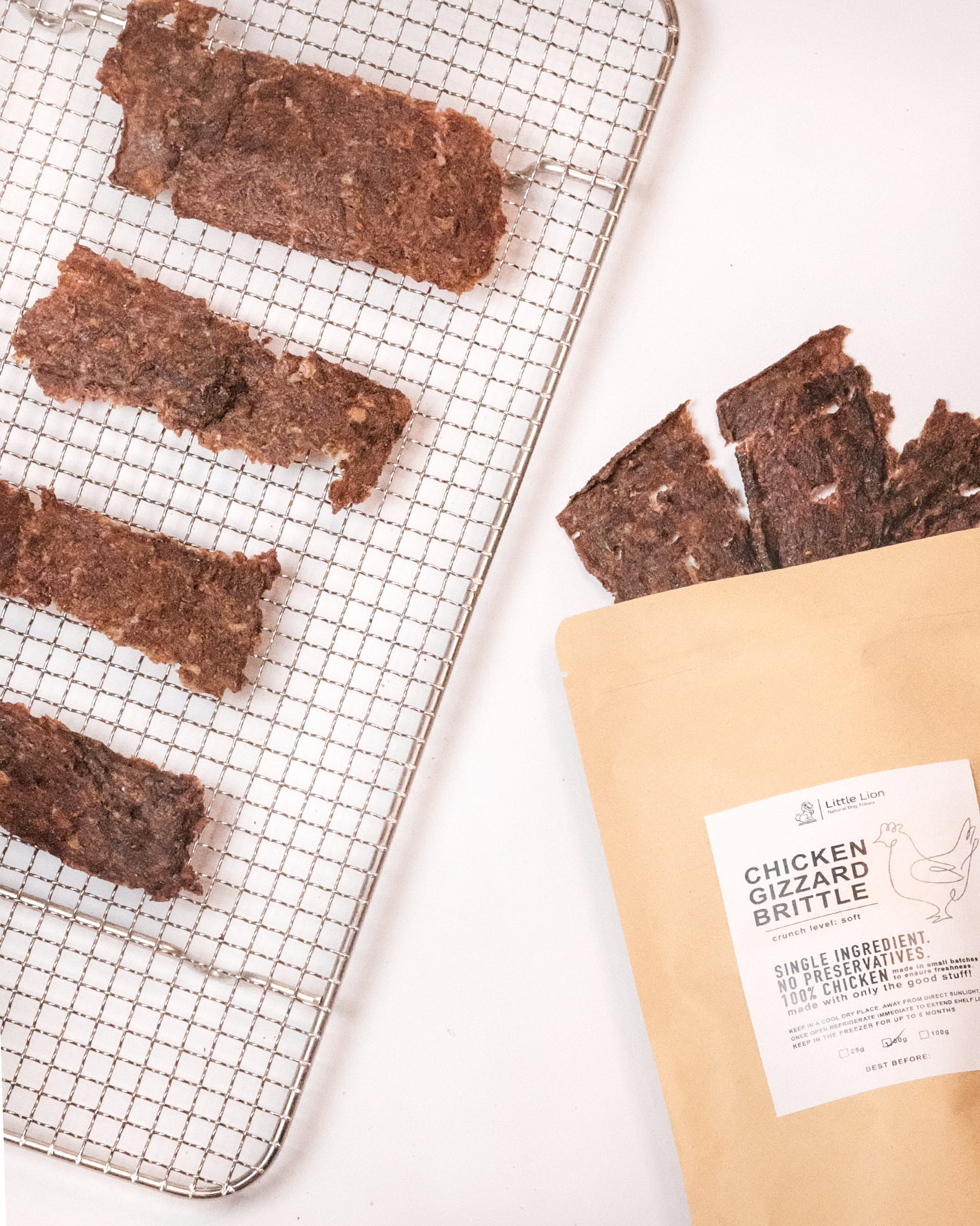 Chicken Gizzard Brittle