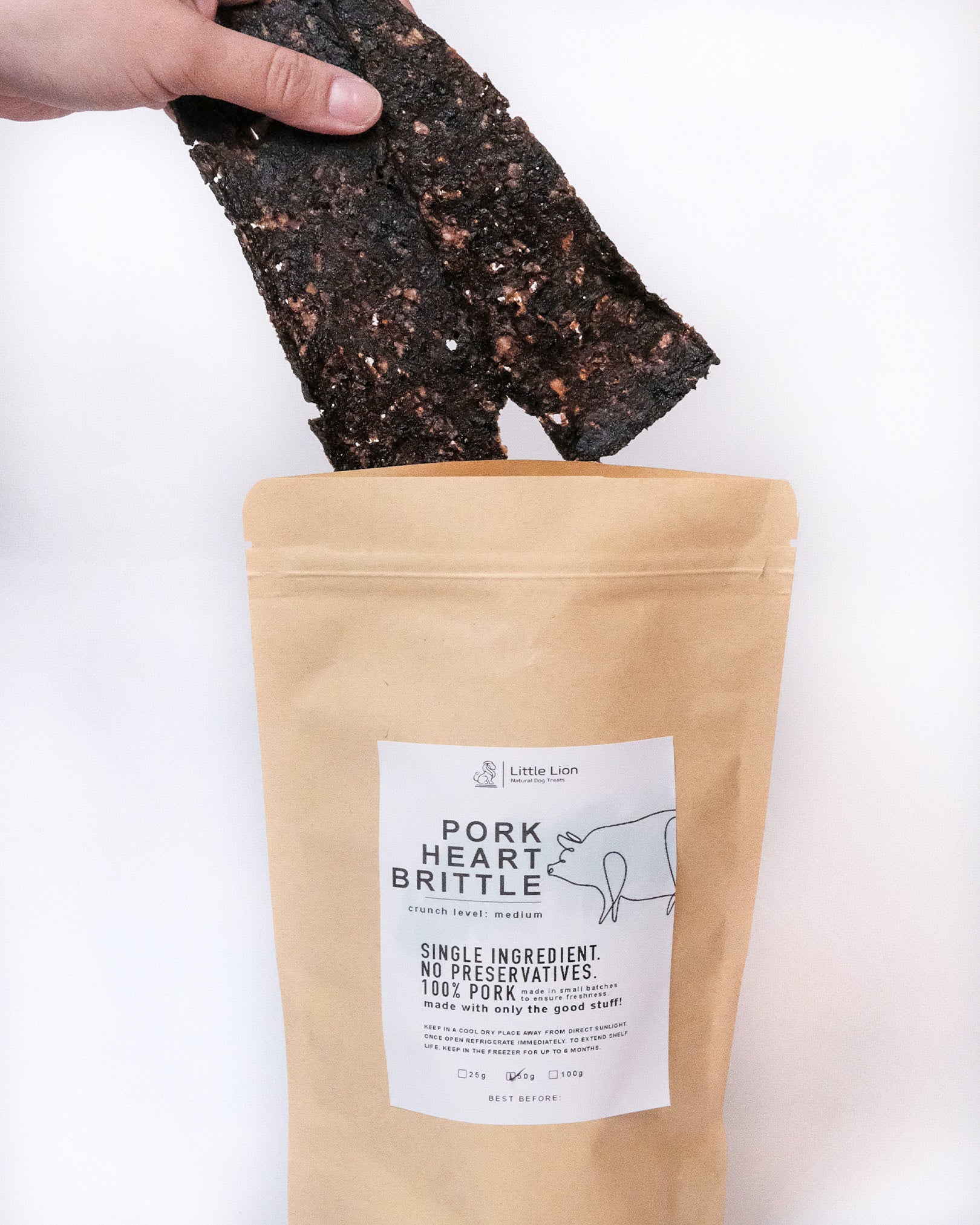 Pork Heart Brittle