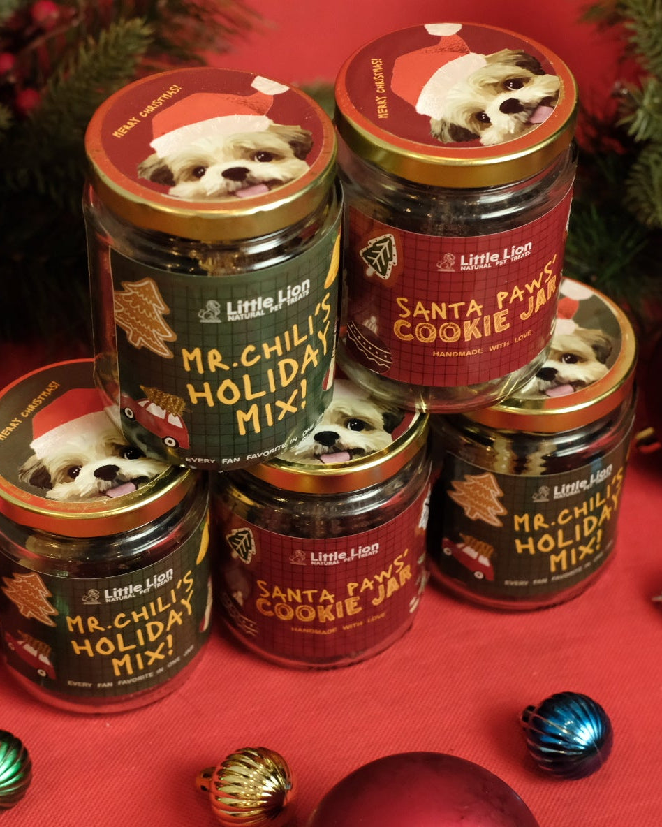 Little Lion Christmas Jars