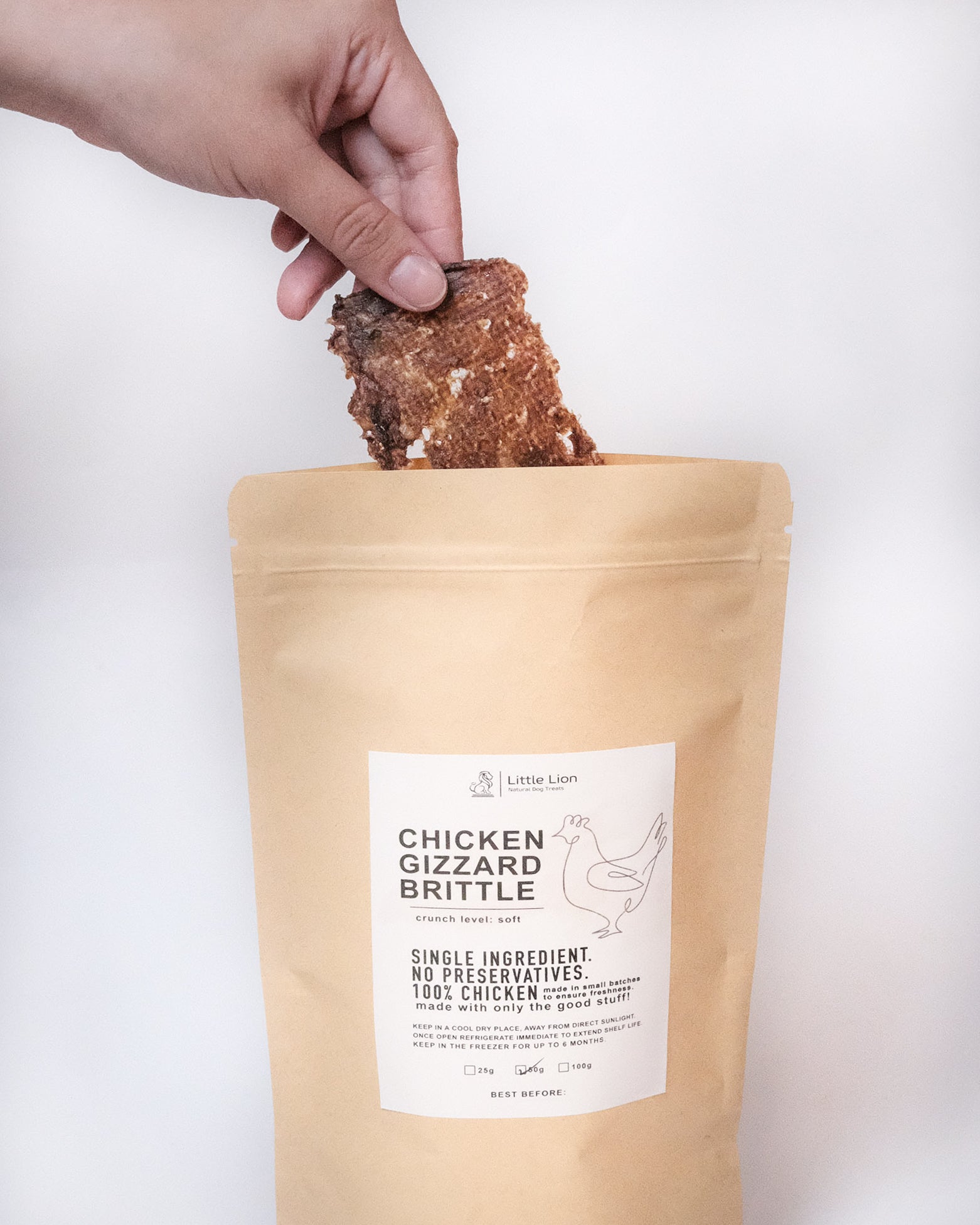 Chicken Gizzard Brittle