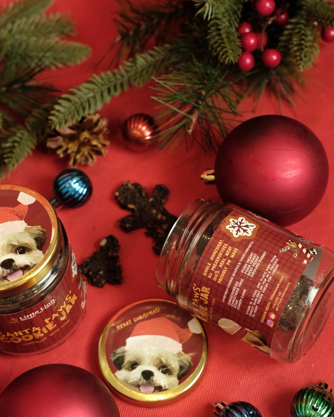Little Lion Christmas Jars